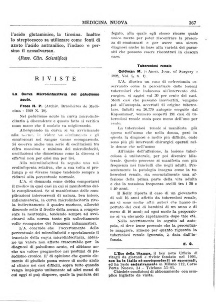 Medicina nuova periodico settimanale di scienze mediche, giurisprudenza sanitaria, medicina sociale e interessi delle classi sanitarie