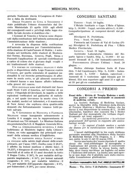 Medicina nuova periodico settimanale di scienze mediche, giurisprudenza sanitaria, medicina sociale e interessi delle classi sanitarie