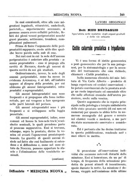 Medicina nuova periodico settimanale di scienze mediche, giurisprudenza sanitaria, medicina sociale e interessi delle classi sanitarie