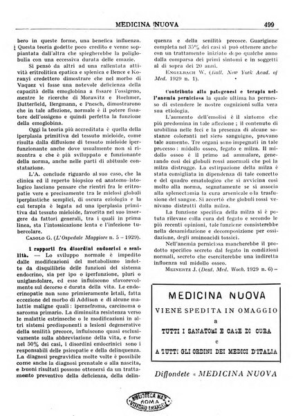 Medicina nuova periodico settimanale di scienze mediche, giurisprudenza sanitaria, medicina sociale e interessi delle classi sanitarie