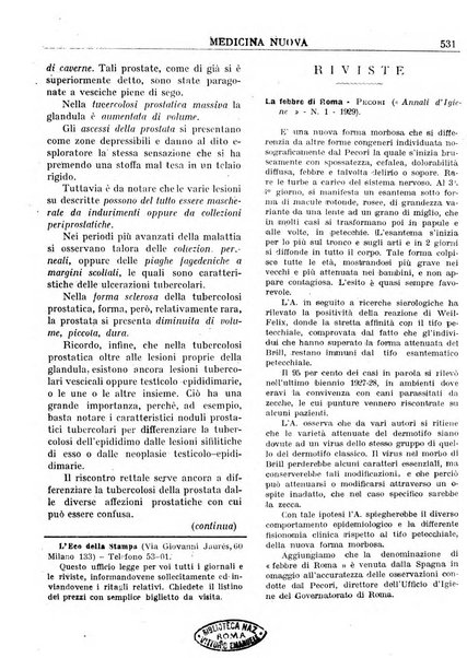 Medicina nuova periodico settimanale di scienze mediche, giurisprudenza sanitaria, medicina sociale e interessi delle classi sanitarie