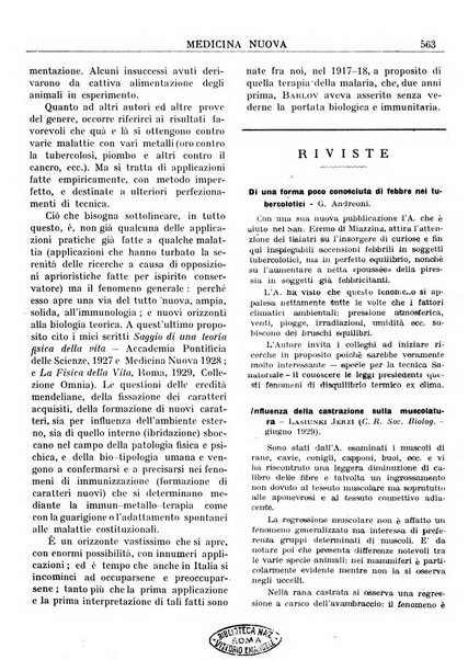 Medicina nuova periodico settimanale di scienze mediche, giurisprudenza sanitaria, medicina sociale e interessi delle classi sanitarie