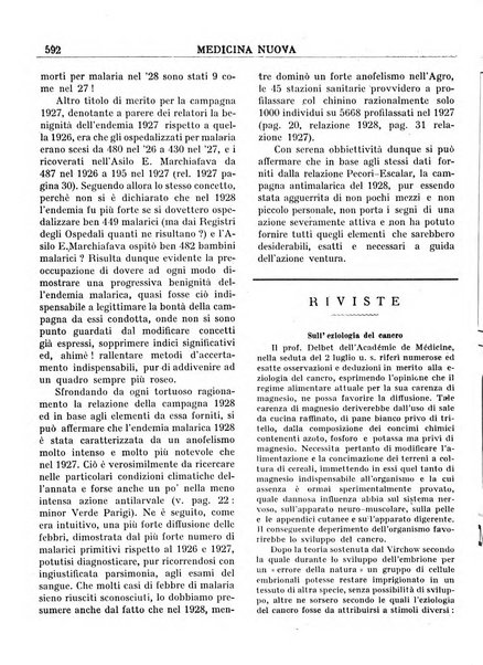 Medicina nuova periodico settimanale di scienze mediche, giurisprudenza sanitaria, medicina sociale e interessi delle classi sanitarie