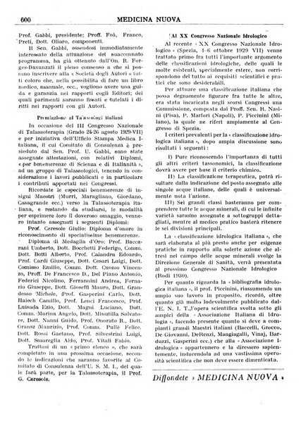 Medicina nuova periodico settimanale di scienze mediche, giurisprudenza sanitaria, medicina sociale e interessi delle classi sanitarie