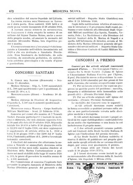 Medicina nuova periodico settimanale di scienze mediche, giurisprudenza sanitaria, medicina sociale e interessi delle classi sanitarie