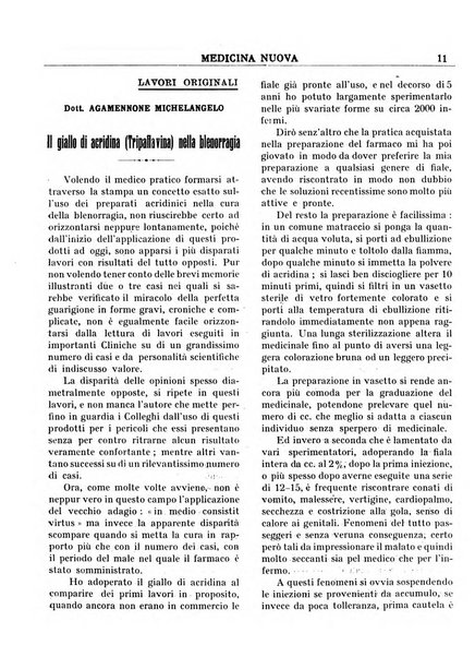 Medicina nuova periodico settimanale di scienze mediche, giurisprudenza sanitaria, medicina sociale e interessi delle classi sanitarie