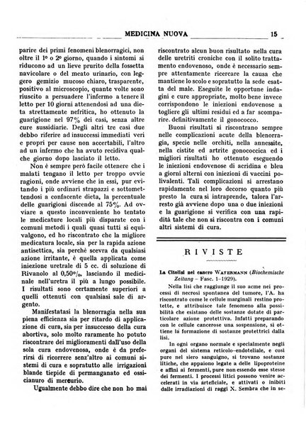 Medicina nuova periodico settimanale di scienze mediche, giurisprudenza sanitaria, medicina sociale e interessi delle classi sanitarie