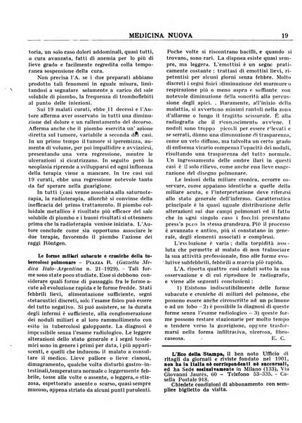 Medicina nuova periodico settimanale di scienze mediche, giurisprudenza sanitaria, medicina sociale e interessi delle classi sanitarie