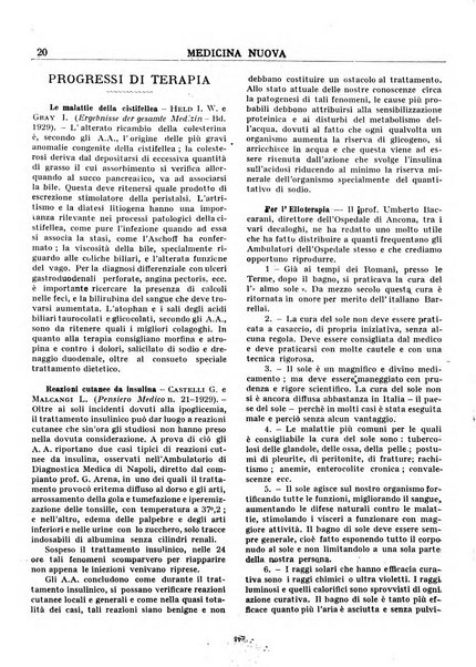 Medicina nuova periodico settimanale di scienze mediche, giurisprudenza sanitaria, medicina sociale e interessi delle classi sanitarie