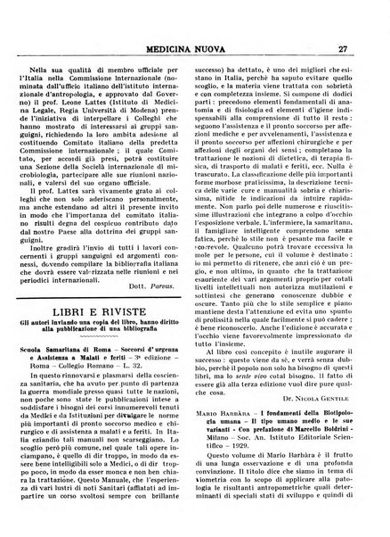 Medicina nuova periodico settimanale di scienze mediche, giurisprudenza sanitaria, medicina sociale e interessi delle classi sanitarie