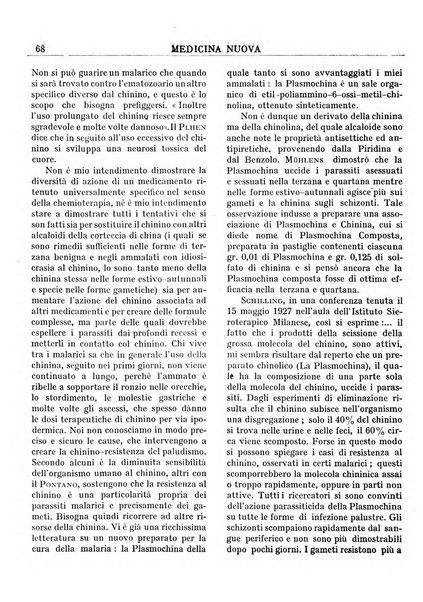 Medicina nuova periodico settimanale di scienze mediche, giurisprudenza sanitaria, medicina sociale e interessi delle classi sanitarie