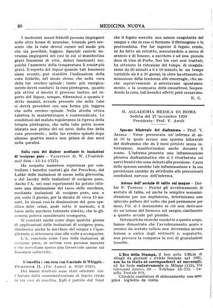 Medicina nuova periodico settimanale di scienze mediche, giurisprudenza sanitaria, medicina sociale e interessi delle classi sanitarie