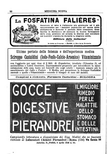 Medicina nuova periodico settimanale di scienze mediche, giurisprudenza sanitaria, medicina sociale e interessi delle classi sanitarie