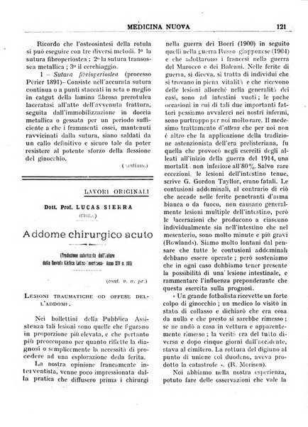 Medicina nuova periodico settimanale di scienze mediche, giurisprudenza sanitaria, medicina sociale e interessi delle classi sanitarie