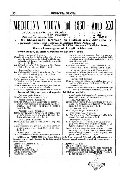 Medicina nuova periodico settimanale di scienze mediche, giurisprudenza sanitaria, medicina sociale e interessi delle classi sanitarie