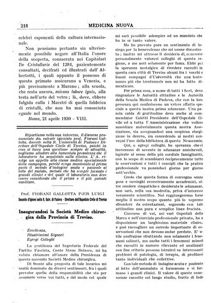 Medicina nuova periodico settimanale di scienze mediche, giurisprudenza sanitaria, medicina sociale e interessi delle classi sanitarie