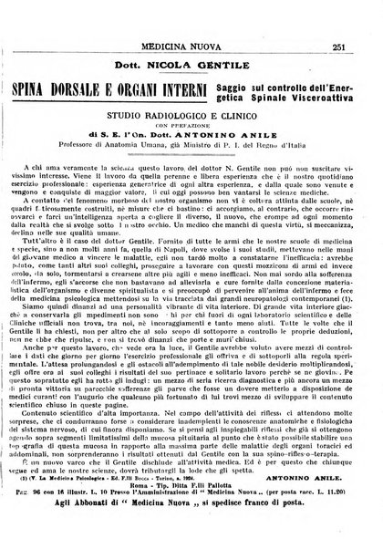 Medicina nuova periodico settimanale di scienze mediche, giurisprudenza sanitaria, medicina sociale e interessi delle classi sanitarie