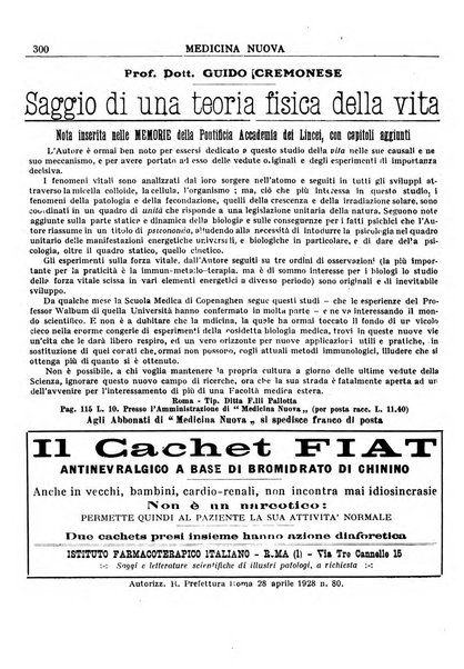 Medicina nuova periodico settimanale di scienze mediche, giurisprudenza sanitaria, medicina sociale e interessi delle classi sanitarie