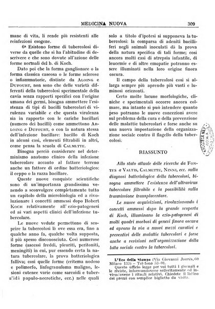 Medicina nuova periodico settimanale di scienze mediche, giurisprudenza sanitaria, medicina sociale e interessi delle classi sanitarie