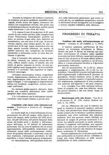 Medicina nuova periodico settimanale di scienze mediche, giurisprudenza sanitaria, medicina sociale e interessi delle classi sanitarie