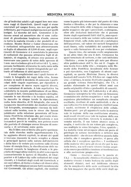 Medicina nuova periodico settimanale di scienze mediche, giurisprudenza sanitaria, medicina sociale e interessi delle classi sanitarie