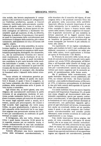 Medicina nuova periodico settimanale di scienze mediche, giurisprudenza sanitaria, medicina sociale e interessi delle classi sanitarie