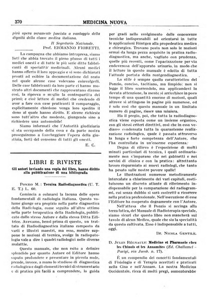 Medicina nuova periodico settimanale di scienze mediche, giurisprudenza sanitaria, medicina sociale e interessi delle classi sanitarie