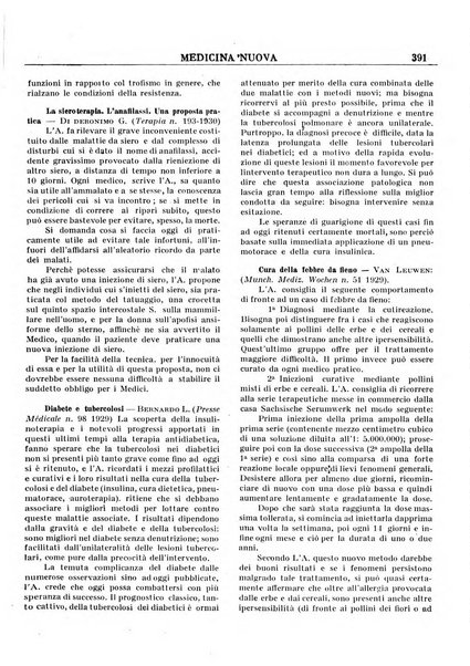 Medicina nuova periodico settimanale di scienze mediche, giurisprudenza sanitaria, medicina sociale e interessi delle classi sanitarie