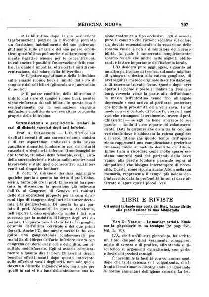 Medicina nuova periodico settimanale di scienze mediche, giurisprudenza sanitaria, medicina sociale e interessi delle classi sanitarie