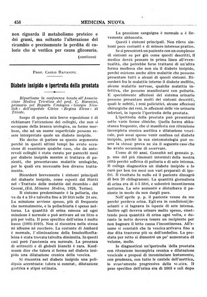 Medicina nuova periodico settimanale di scienze mediche, giurisprudenza sanitaria, medicina sociale e interessi delle classi sanitarie