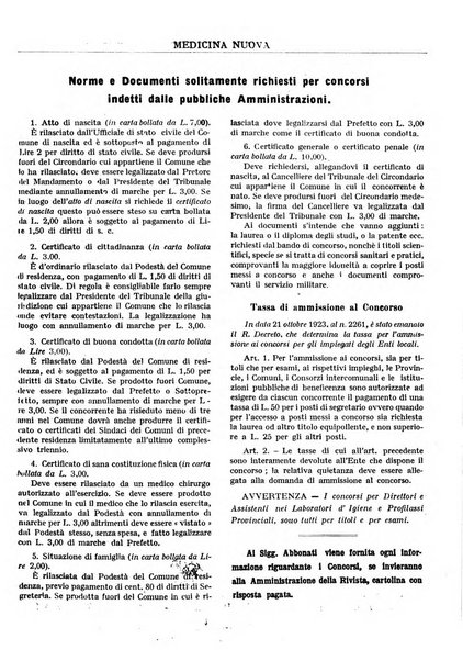 Medicina nuova periodico settimanale di scienze mediche, giurisprudenza sanitaria, medicina sociale e interessi delle classi sanitarie