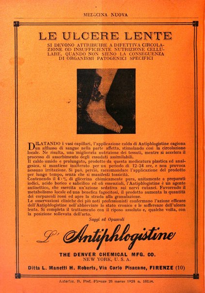 Medicina nuova periodico settimanale di scienze mediche, giurisprudenza sanitaria, medicina sociale e interessi delle classi sanitarie