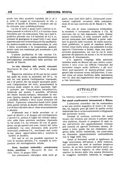 Medicina nuova periodico settimanale di scienze mediche, giurisprudenza sanitaria, medicina sociale e interessi delle classi sanitarie