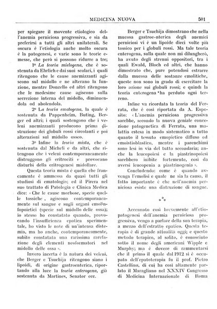 Medicina nuova periodico settimanale di scienze mediche, giurisprudenza sanitaria, medicina sociale e interessi delle classi sanitarie