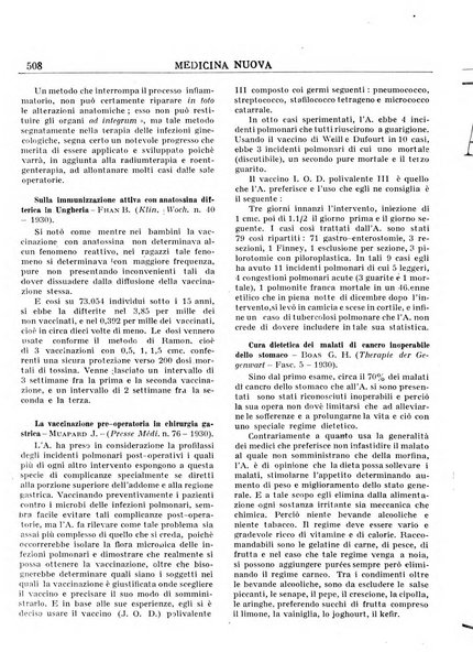 Medicina nuova periodico settimanale di scienze mediche, giurisprudenza sanitaria, medicina sociale e interessi delle classi sanitarie