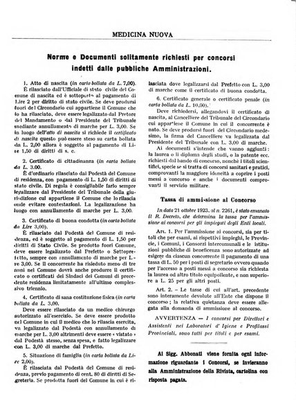 Medicina nuova periodico settimanale di scienze mediche, giurisprudenza sanitaria, medicina sociale e interessi delle classi sanitarie