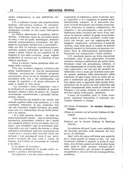 Medicina nuova periodico settimanale di scienze mediche, giurisprudenza sanitaria, medicina sociale e interessi delle classi sanitarie