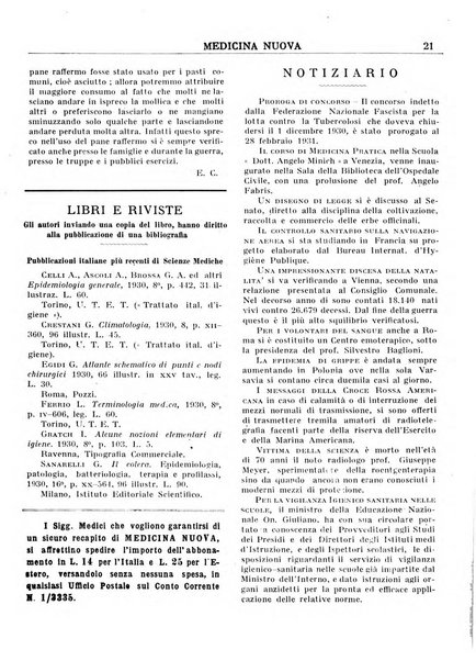 Medicina nuova periodico settimanale di scienze mediche, giurisprudenza sanitaria, medicina sociale e interessi delle classi sanitarie