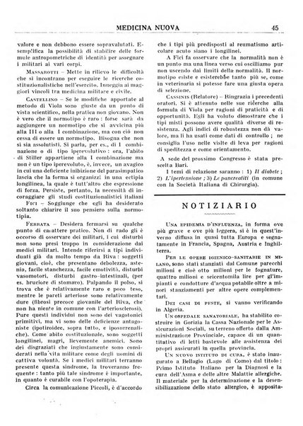 Medicina nuova periodico settimanale di scienze mediche, giurisprudenza sanitaria, medicina sociale e interessi delle classi sanitarie