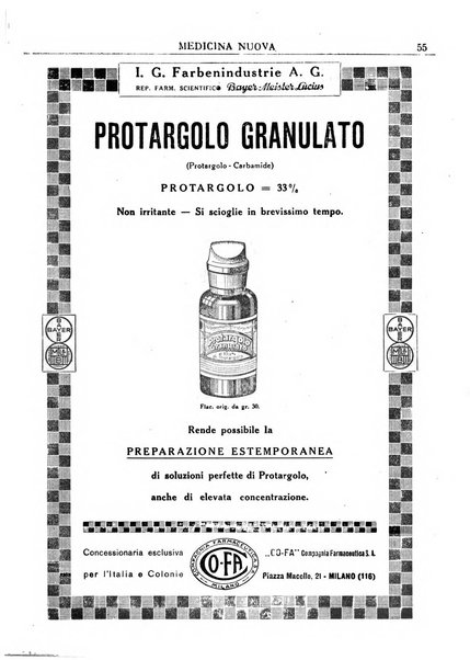 Medicina nuova periodico settimanale di scienze mediche, giurisprudenza sanitaria, medicina sociale e interessi delle classi sanitarie