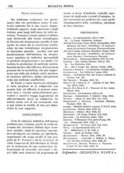 Medicina nuova periodico settimanale di scienze mediche, giurisprudenza sanitaria, medicina sociale e interessi delle classi sanitarie