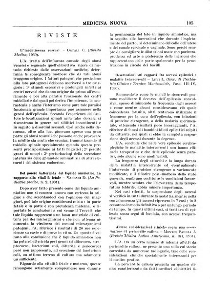 Medicina nuova periodico settimanale di scienze mediche, giurisprudenza sanitaria, medicina sociale e interessi delle classi sanitarie