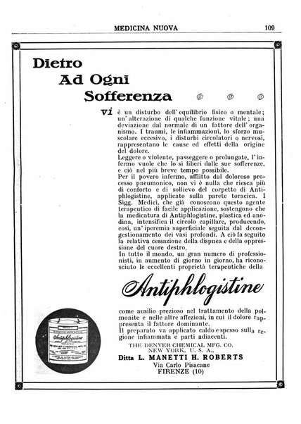 Medicina nuova periodico settimanale di scienze mediche, giurisprudenza sanitaria, medicina sociale e interessi delle classi sanitarie