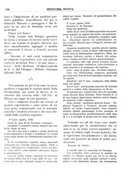 Medicina nuova periodico settimanale di scienze mediche, giurisprudenza sanitaria, medicina sociale e interessi delle classi sanitarie