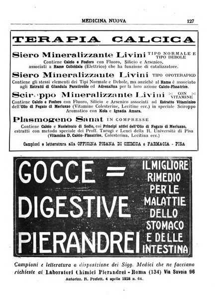 Medicina nuova periodico settimanale di scienze mediche, giurisprudenza sanitaria, medicina sociale e interessi delle classi sanitarie