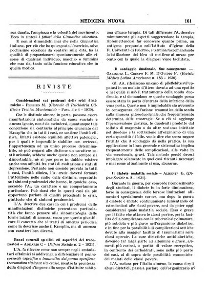 Medicina nuova periodico settimanale di scienze mediche, giurisprudenza sanitaria, medicina sociale e interessi delle classi sanitarie