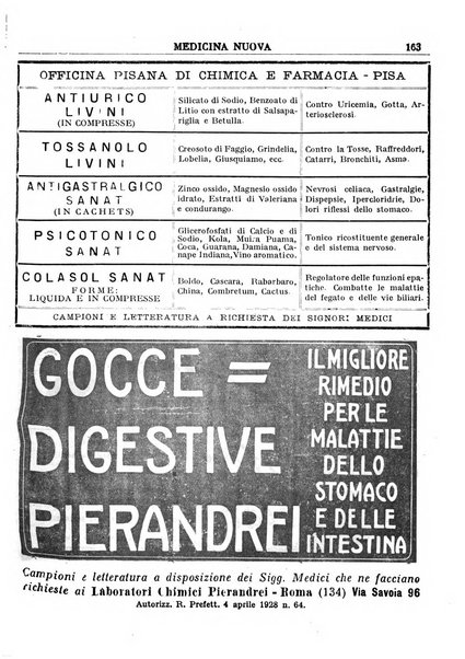 Medicina nuova periodico settimanale di scienze mediche, giurisprudenza sanitaria, medicina sociale e interessi delle classi sanitarie