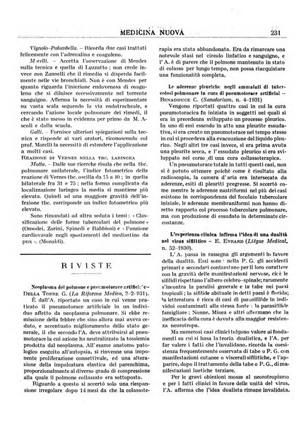 Medicina nuova periodico settimanale di scienze mediche, giurisprudenza sanitaria, medicina sociale e interessi delle classi sanitarie