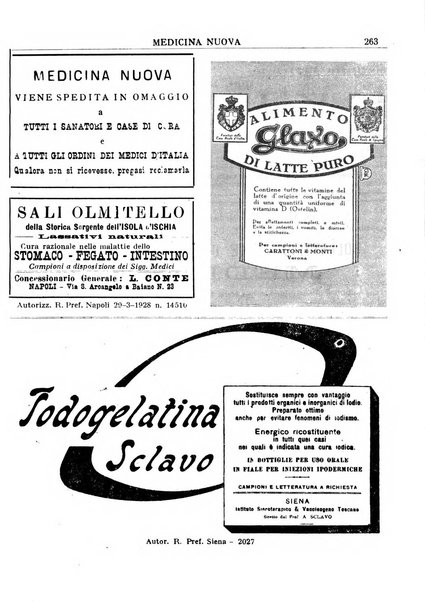 Medicina nuova periodico settimanale di scienze mediche, giurisprudenza sanitaria, medicina sociale e interessi delle classi sanitarie