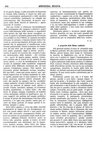 Medicina nuova periodico settimanale di scienze mediche, giurisprudenza sanitaria, medicina sociale e interessi delle classi sanitarie